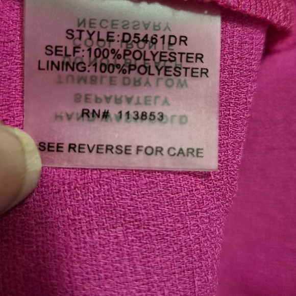 Sugar Lips Vibrant Pink Dress...SIZE:XS - Picture 11 of 13